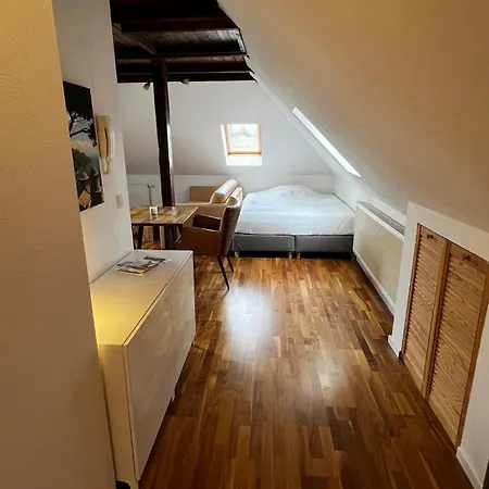 Tolles Dach-apartment Mit Balkon Und Klimaanlage